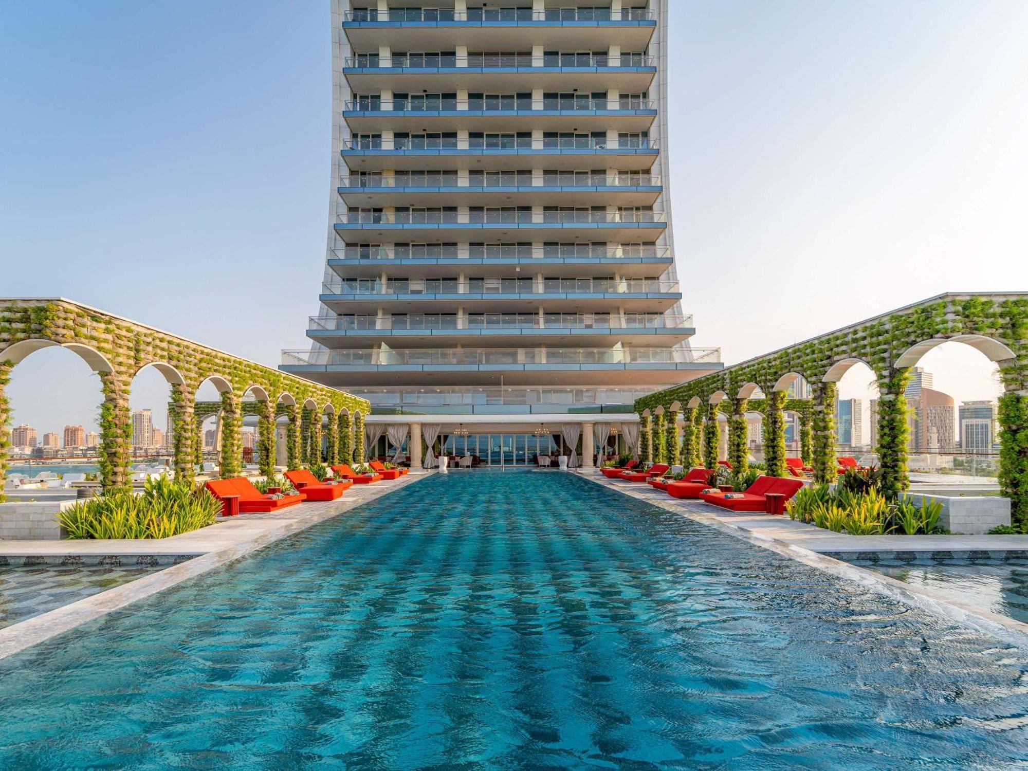 Raffles Doha Hotel Exterior photo